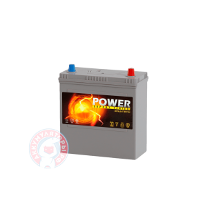 Аккумулятор Power 6 CT 45Ач оп B24 тонк.кл.