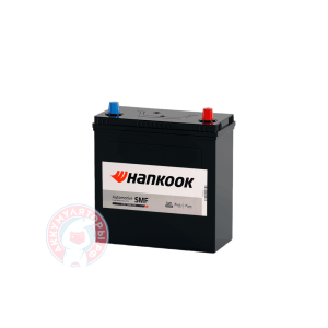 Аккумулятор Hankook 6 СТ 52Ач оп B24 тонк.кл.