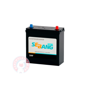 Аккумулятор Sebang 6 CT 55Ач оп B24 тонк.кл.