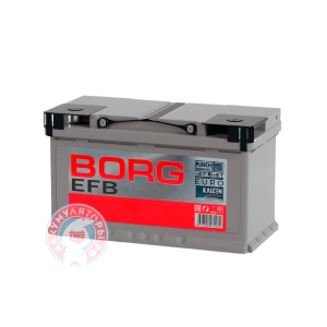 Аккумулятор Borg EFB 6 СТ 80Aч 