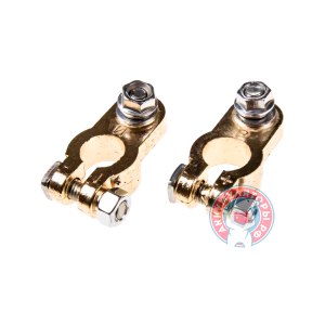 Клемма АКБ с зажимом Автодело 2 шт