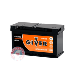 Аккумулятор Giver Hybrid 6 СТ 77Ач оп