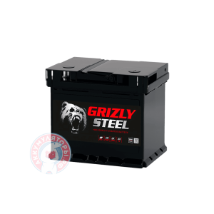 Аккумулятор Grizly Steel 6 CT 50Ач низкий