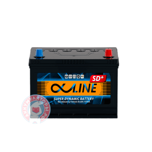 Аккумулятор Alphaline Super Dynamic 6 СТ 80Ач D23