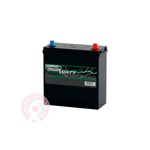 Аккумулятор Gigawatt 6 СТ 45Ач оп B19 тонк.кл.