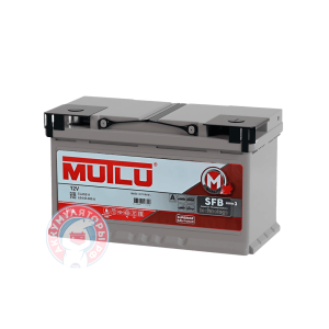 Аккумулятор Mutlu SFB 6 СТ 80Ач оп низкий