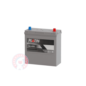 Аккумулятор Platin Silver 6 СТ 55Ач оп B24 тонк.кл.
